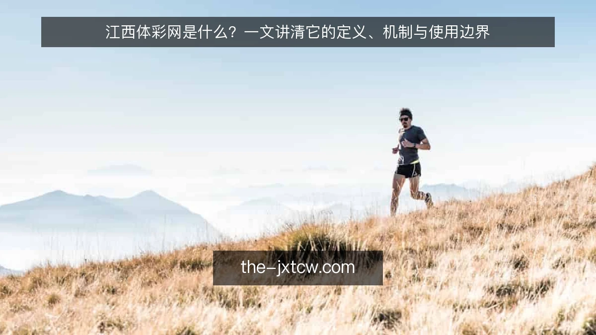 江西体彩网是什么？一文讲清它的定义、机制与使用边界
