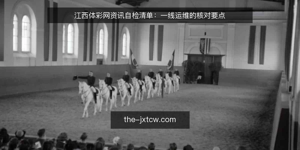江西体彩网资讯自检清单:一线运维的核对要点 — 需要盯住的信号 配图